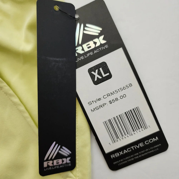 RBX Active Men's Training  Shorts 7" Inseam Size XL - Picture 10 of 15